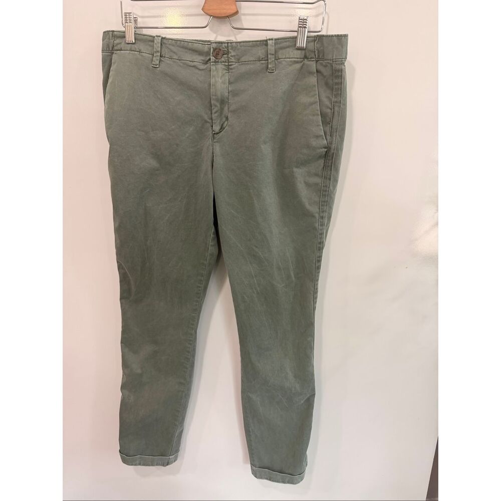 Gap Girlfriend Chino Ankle Pants 12T Sage